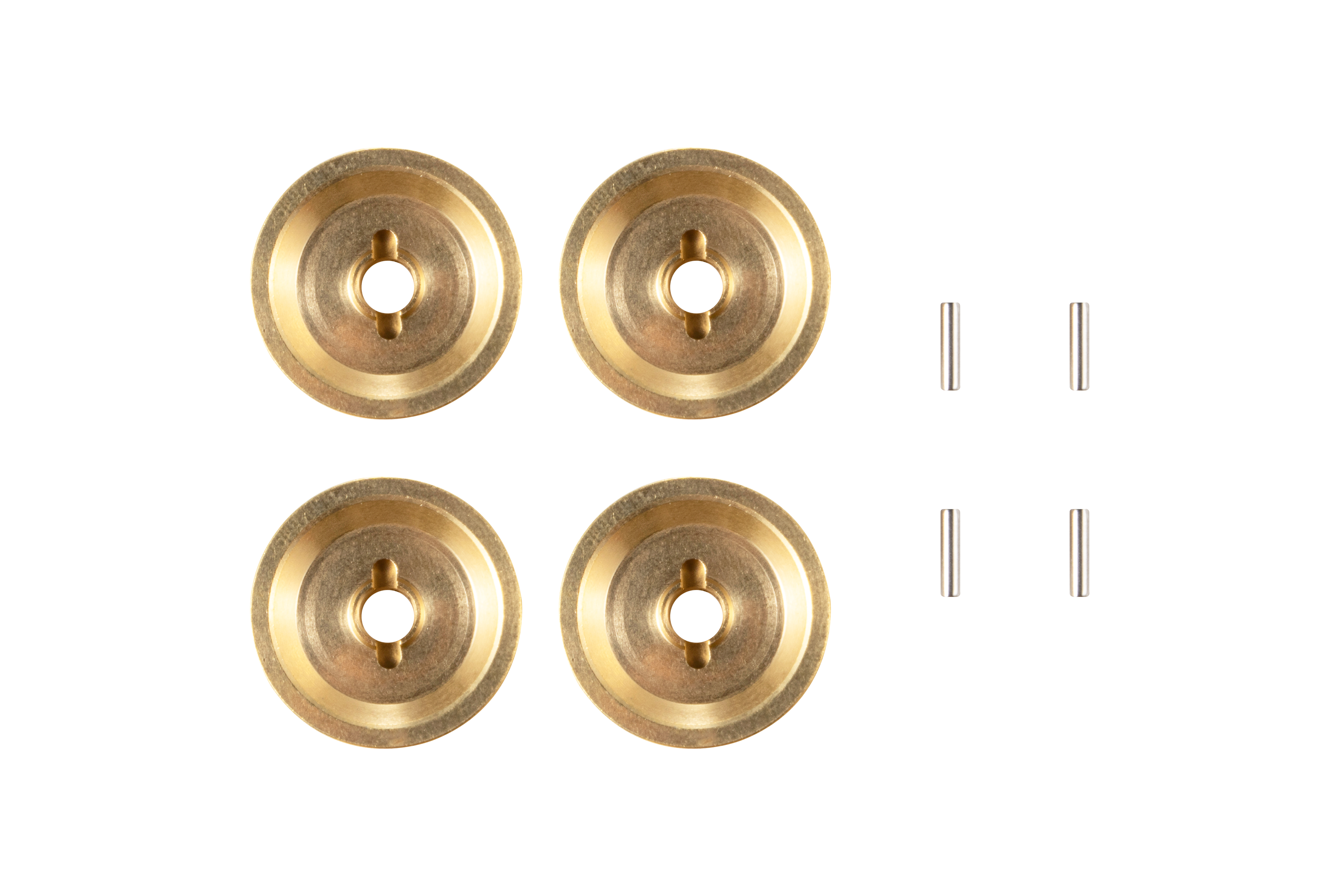 BATRAZZI 7mm Brass Brake Disc Gold (4 Pcs)-BTZ1194GD