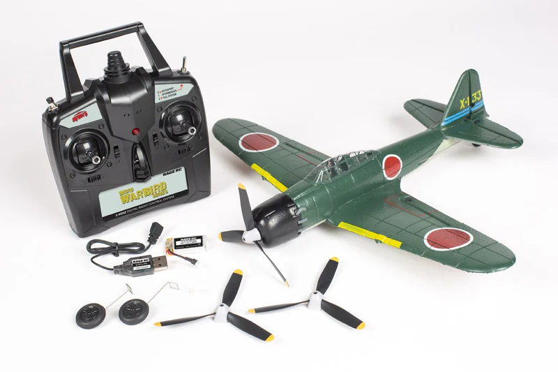 Rage R/C - Mitsubishi A6M Zero Micro RTF Airplane w/PASS System-RGRA1306