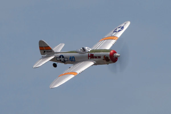 Rage R/C - P-47 Thunderbolt Micro RTF Airplane with PASS (Pilot Assist Stability Software) System-RGRA1307