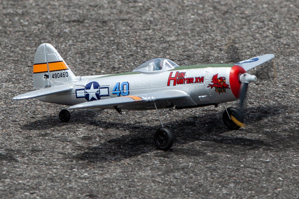 Rage R/C - P-47 Thunderbolt Micro RTF Airplane with PASS (Pilot Assist Stability Software) System-RGRA1307