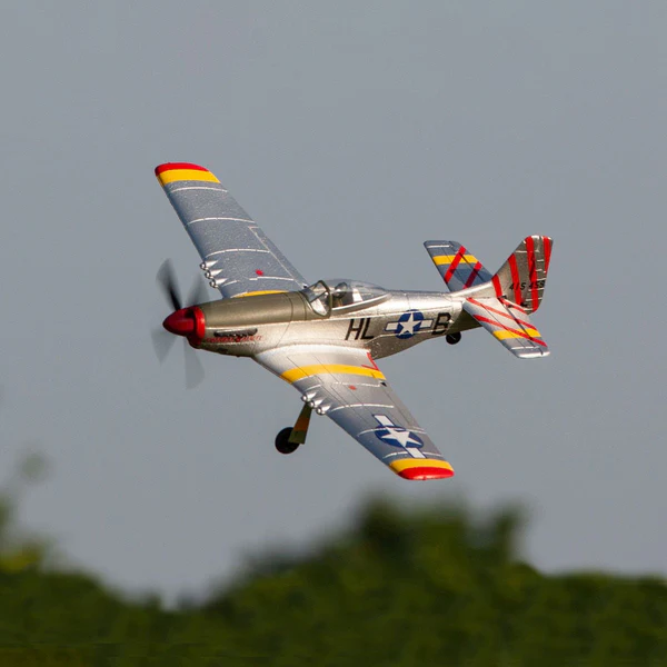 Rage R/C - P-51D Mustang 500mm Brushless RFT (Ready-for-Transmitter) Warbird with PASS System-RGRA1601