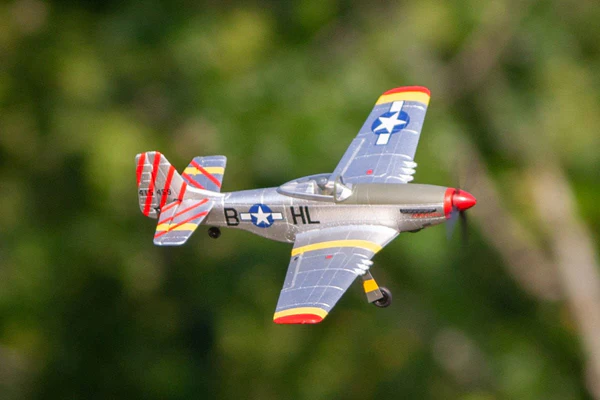 Rage R/C - P-51D Mustang 500mm Brushless RFT (Ready-for-Transmitter) Warbird with PASS System-RGRA1601