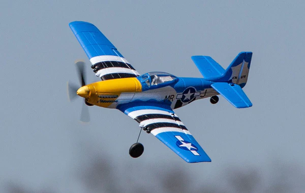 Rage R/C - P-51D Obsession Micro RTF Airplane with PASS (Pilot Assist Stability Software) System-RGRA1300V2