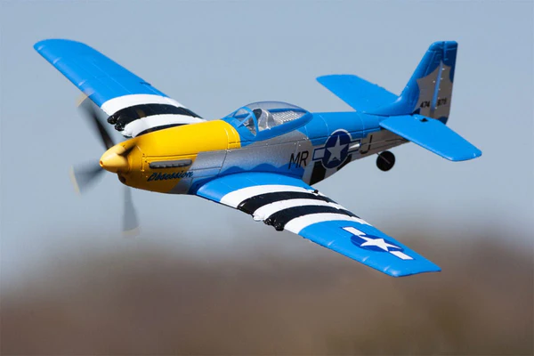Rage R/C - P-51D Obsession Micro RTF Airplane with PASS (Pilot Assist Stability Software) System-RGRA1300V2