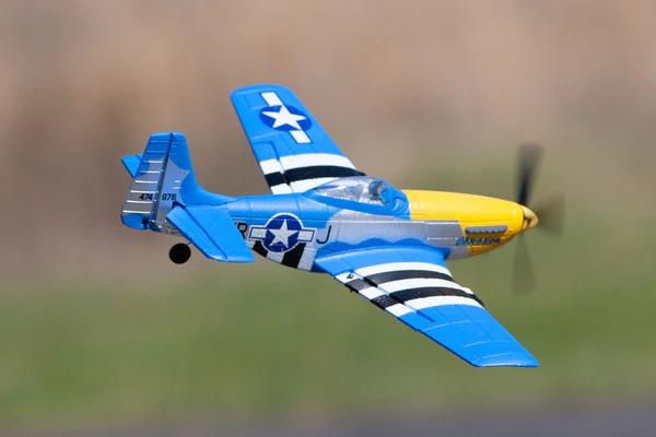 Rage R/C - P-51D Obsession Micro RTF Airplane with PASS (Pilot Assist Stability Software) System-RGRA1300V2