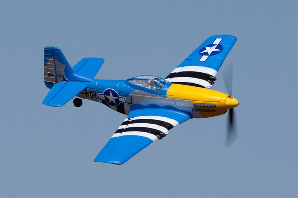 Rage R/C - P-51D Obsession Micro RTF Airplane with PASS (Pilot Assist Stability Software) System-RGRA1300V2