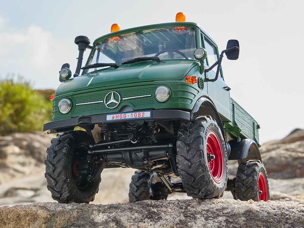 FMS FCX24 Mercedes-Benz Unimog 421 RTR 1/24th Scale-HOBBY ZONE