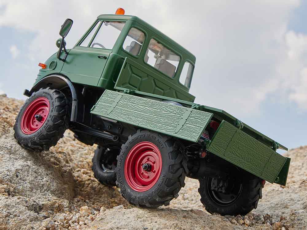 FMS 1:24 FCX24 Mercedes-Benz Unimog 421 RTR （Only Shipped to UK）