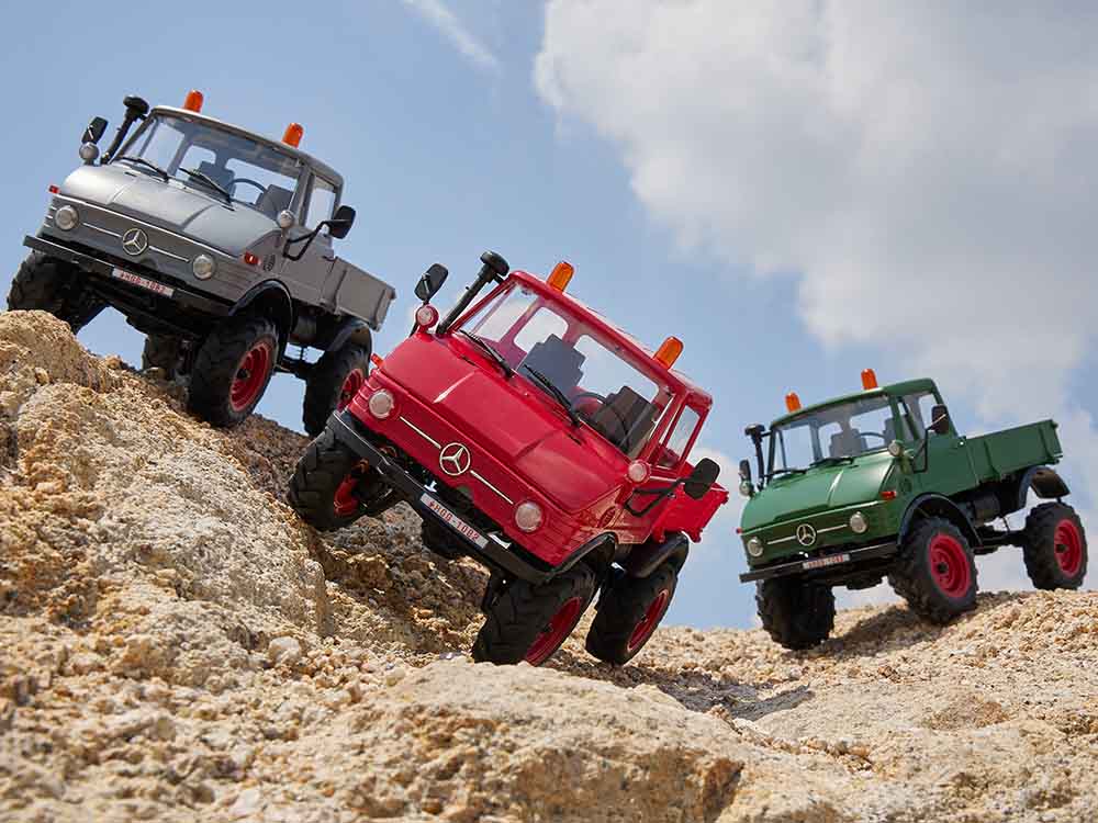 FMS 1:24 FCX24 Mercedes-Benz Unimog 421 RTR （Only Shipped to UK）