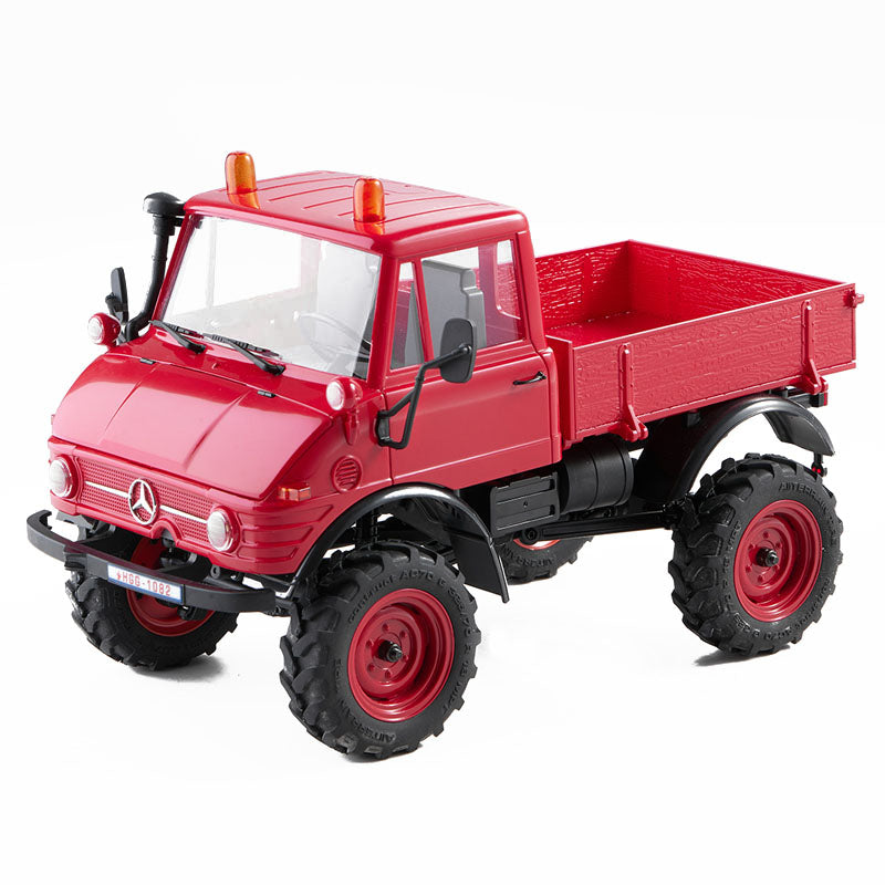 FMS FCX24 Unimog クローラーラジコン FMS Unimog FCX24 Mercedes-Benz Crawler 1/24 RTR (Gray)