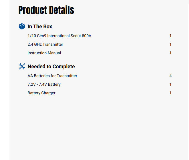 Redcat Racing 1/10 Gen9 International Scout 800A 4x4 Rock Crawler RTR, Graphite-RER15516