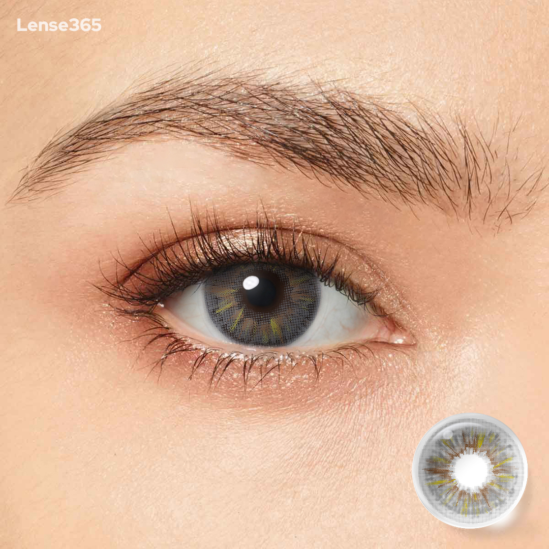 Lense365 Broadway Lava Gray Colored Contact Lenses