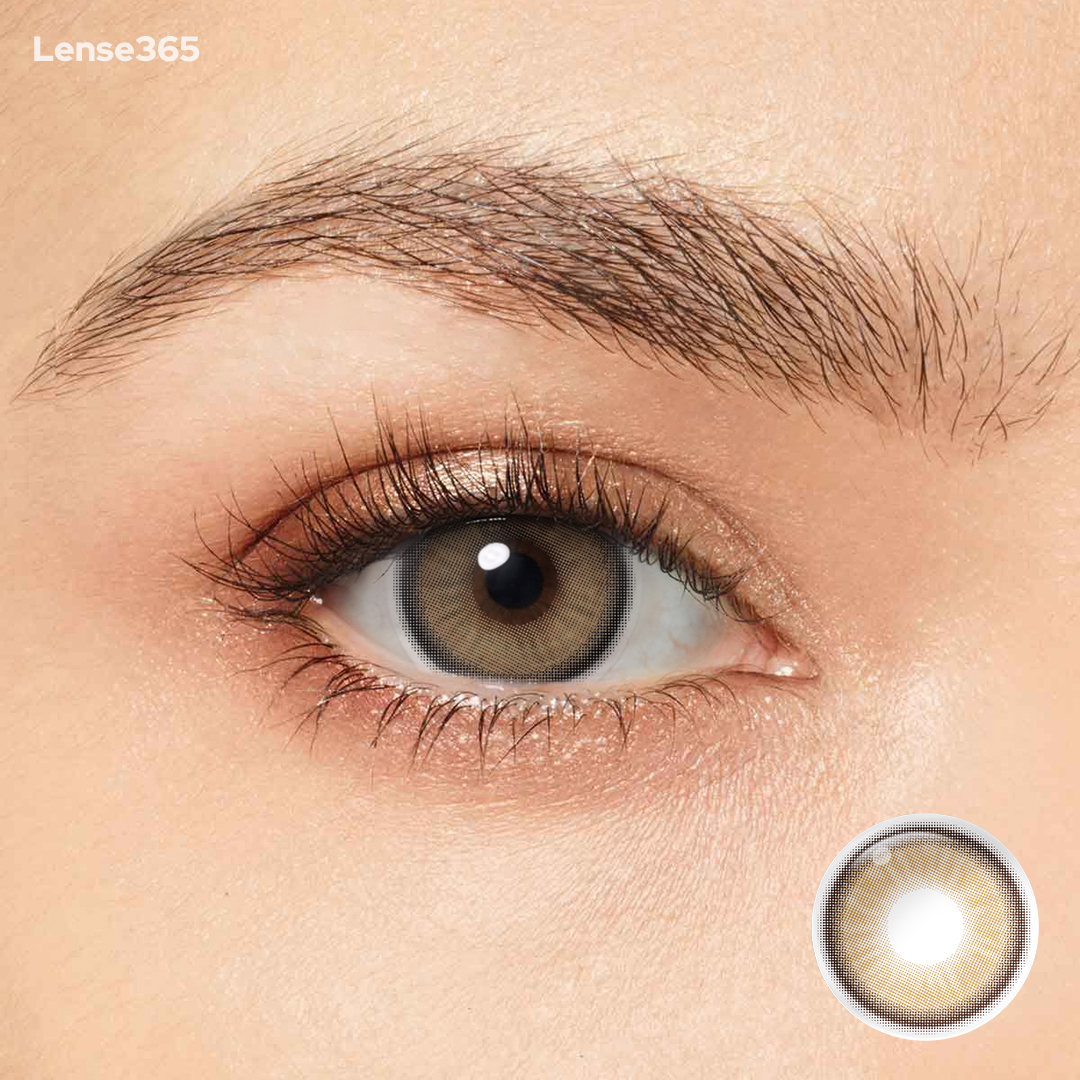 Lense365 LUNA Sweet Brown Colored Contact Lenses