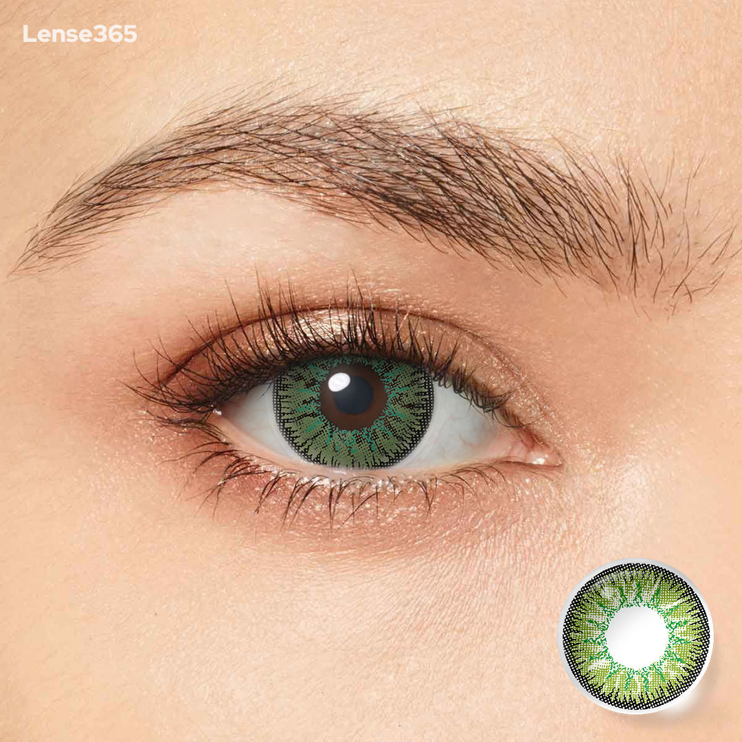 Lense365 Nonno Green Colored Contact Lenses