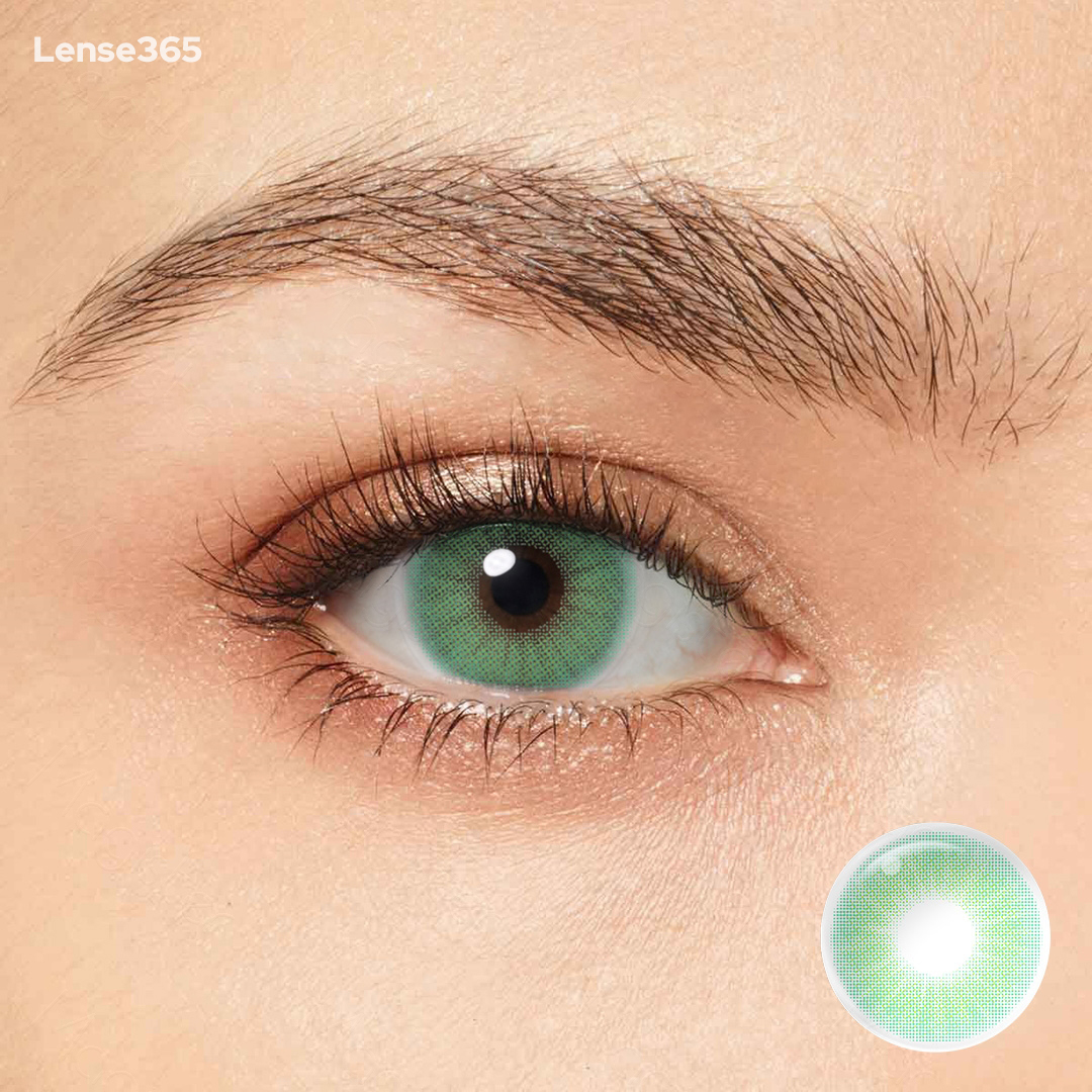 Lense365 Queen Emerald Colored Contact Lenses