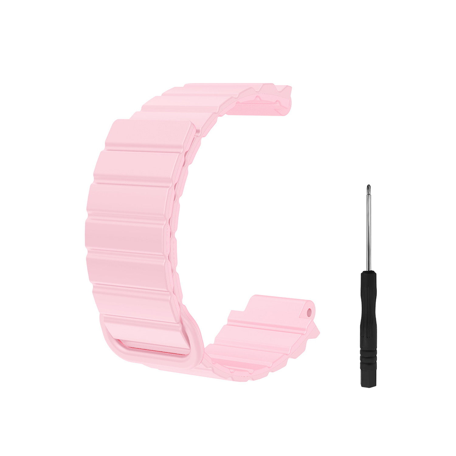 Magnetic Clasp Soft Silicone Strap for imoo Watch Phone Z1/Z6/Z7