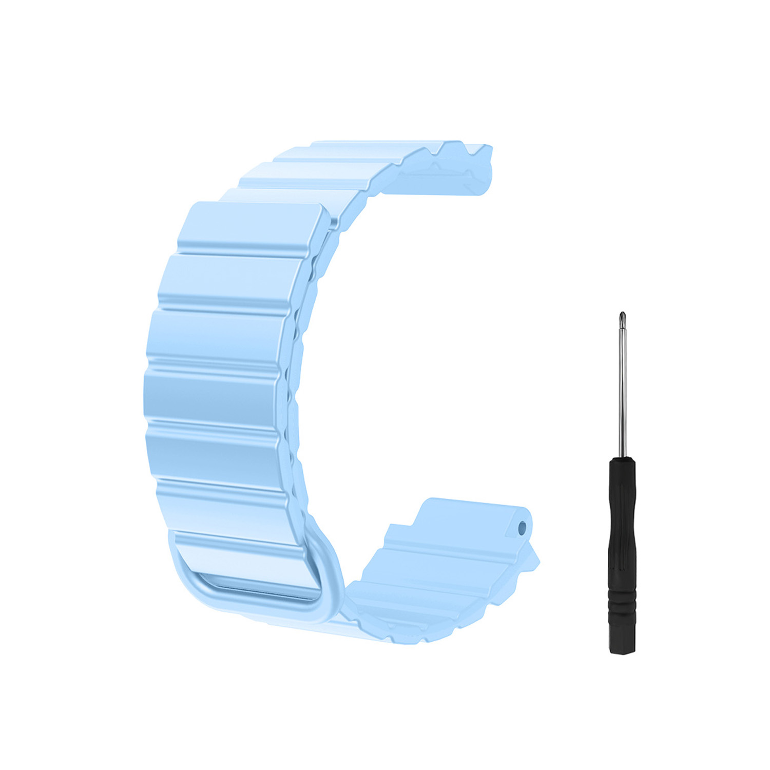 Magnetic Clasp Soft Silicone Strap for imoo Watch Phone Z1/Z6/Z7