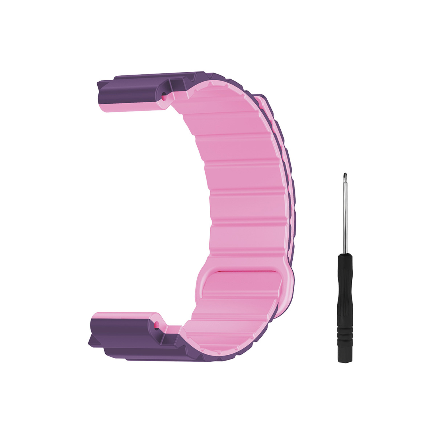 Magnetic Clasp Soft Silicone Strap for imoo Watch Phone Z1/Z6/Z7