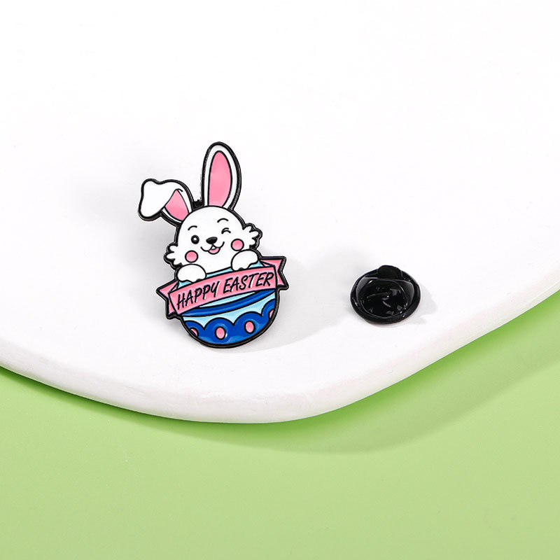 Easter Bunny Egg Badge