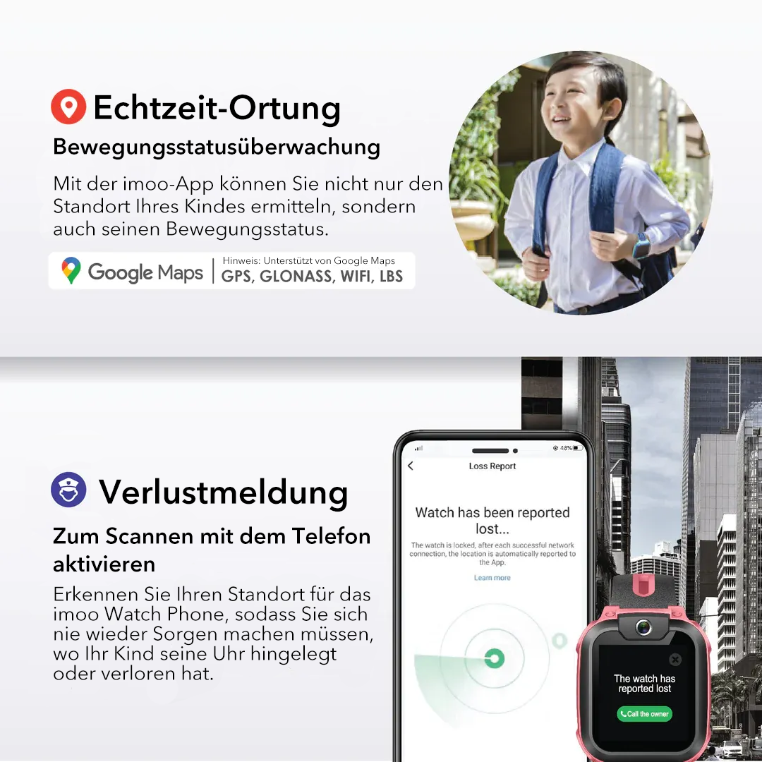 Die imoo Smartwatch Z1 - DE