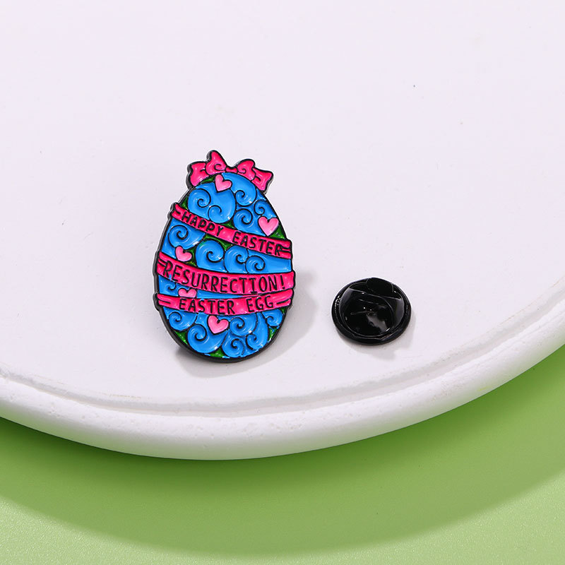 Easter Egg Dinosaur Badge