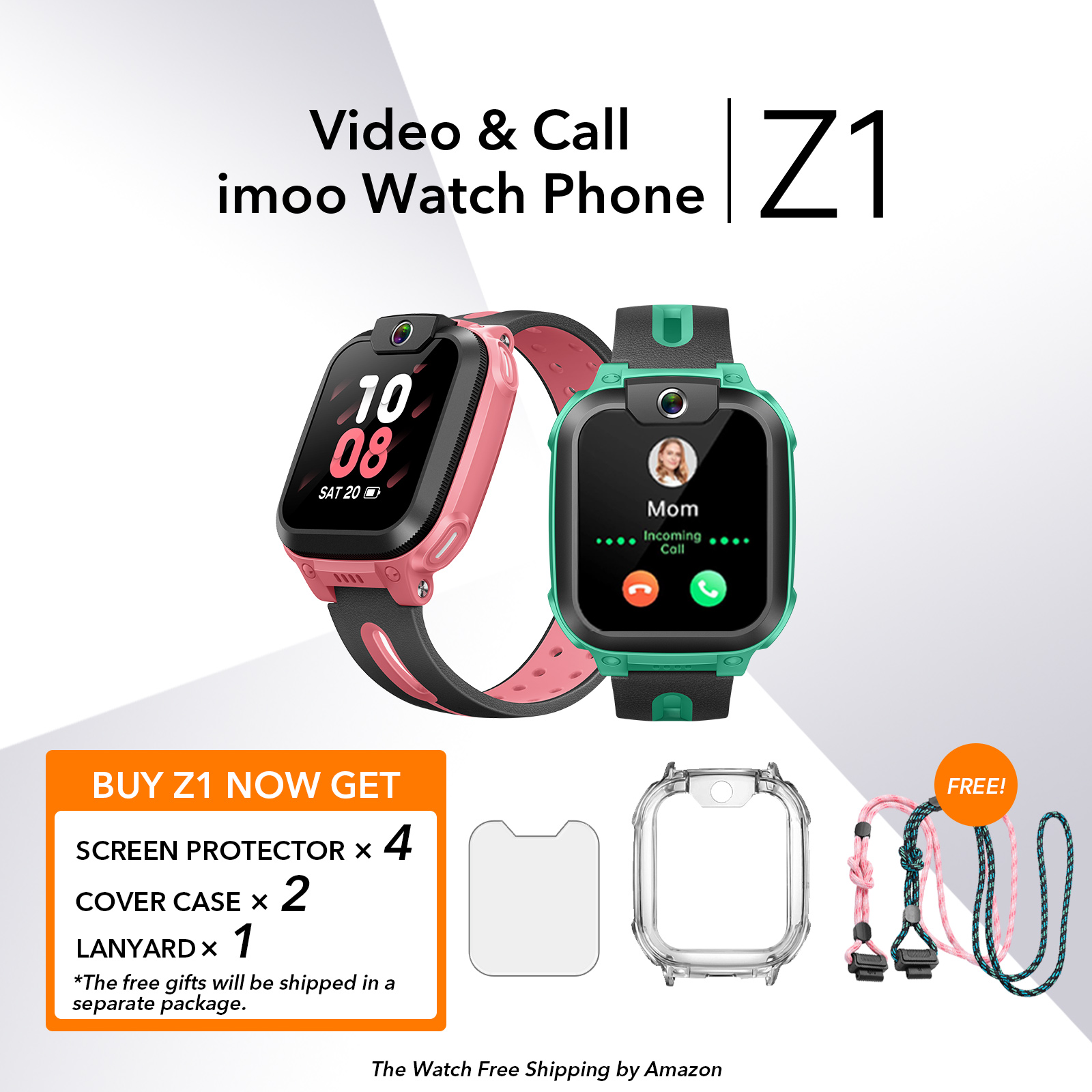 Kids Watches - The imoo Watch Phone Z1 and Smart Watch for Kids - Perfect Children's Gift