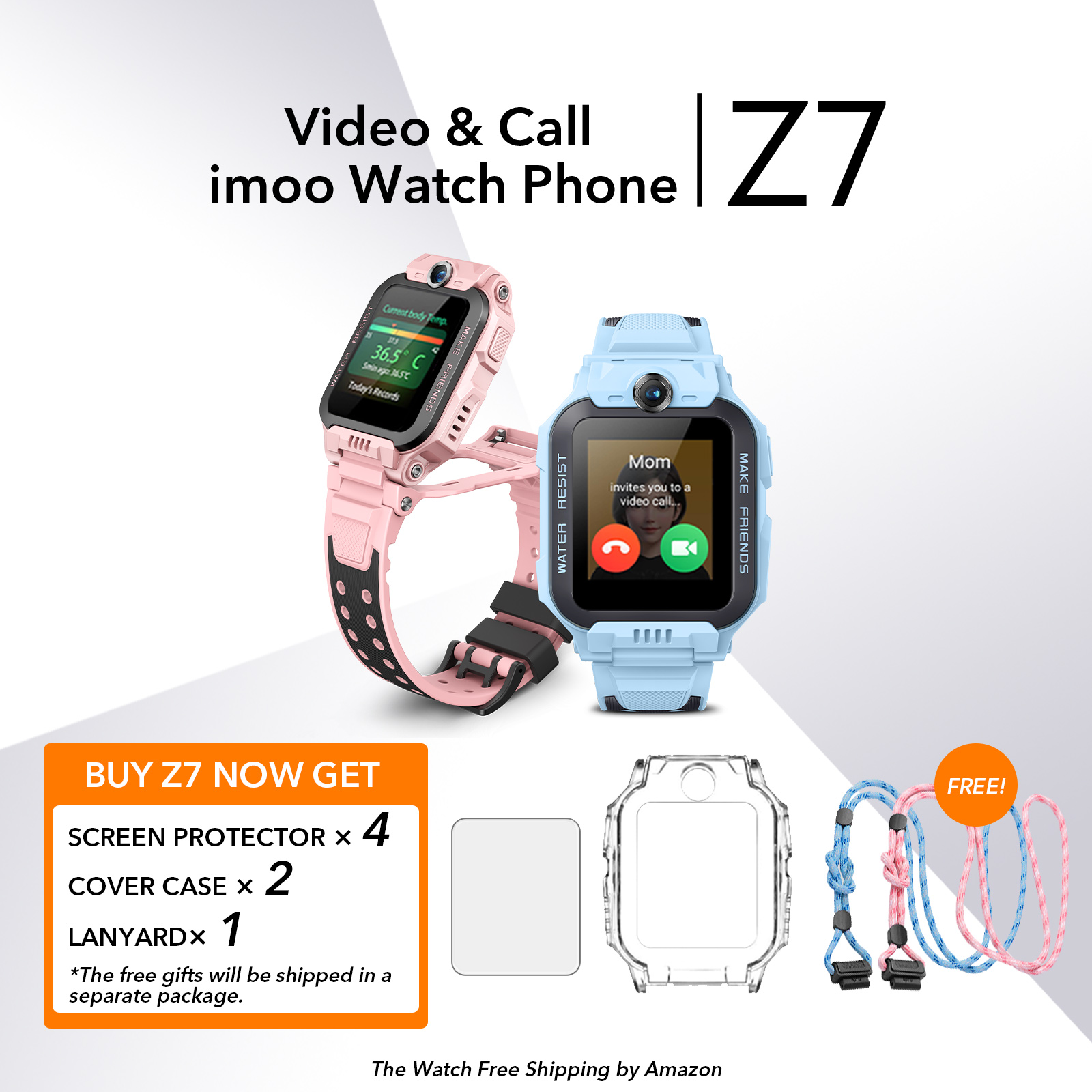 2024 New Model - imoo Z7 Kids Smart Watch Phone - Perfect Children's Gift