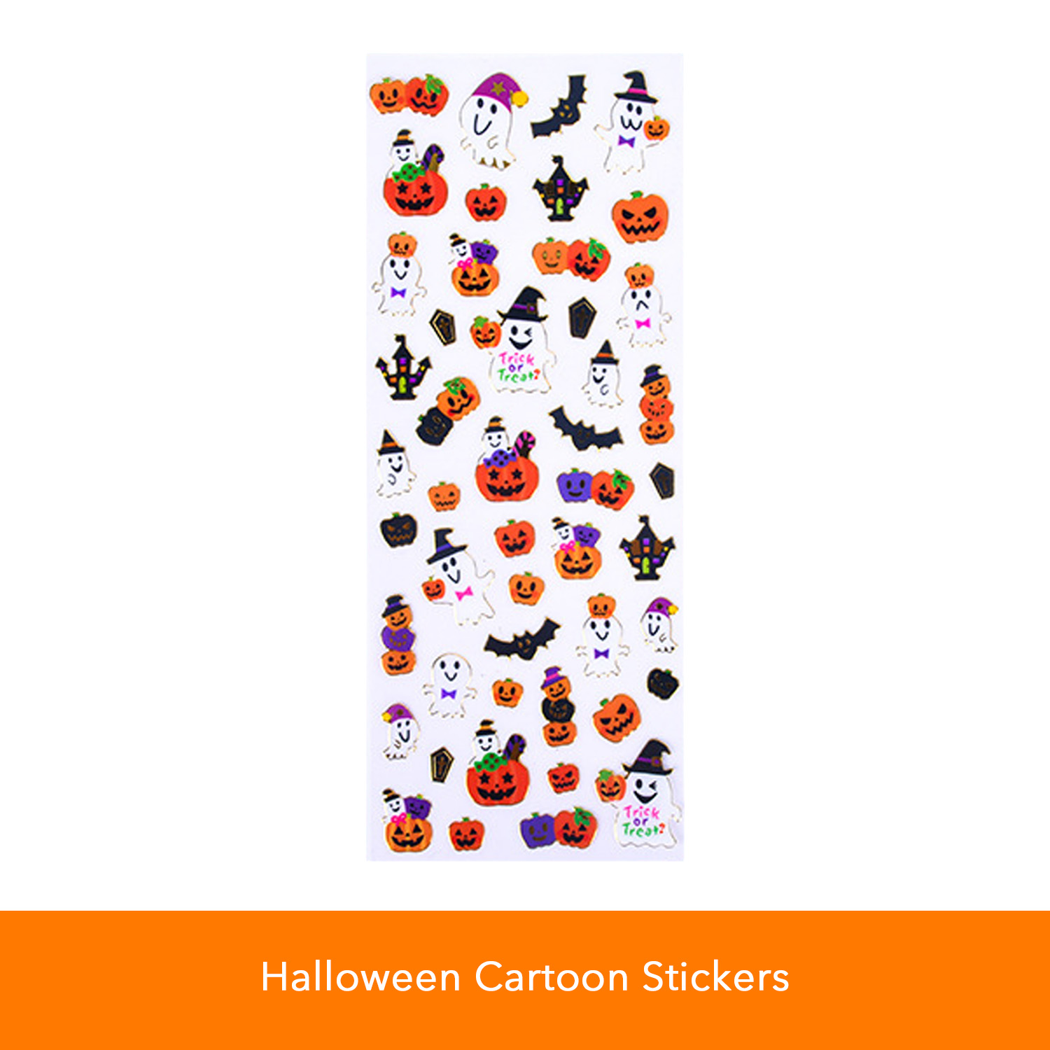 Halloween waterproof cartoon stickers