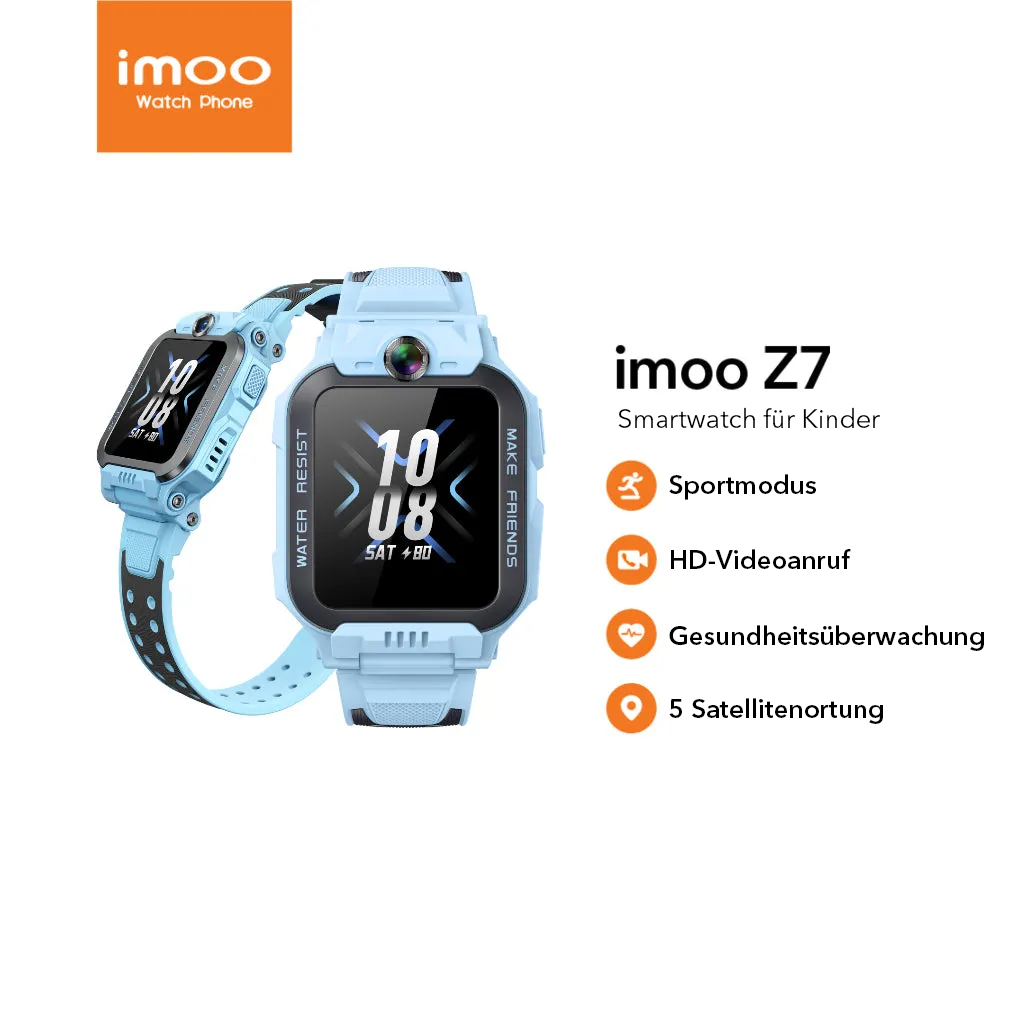 imoo Z7 Kinder-Smartwatch-Telefon – Das perfekte Geschenk für Kinder