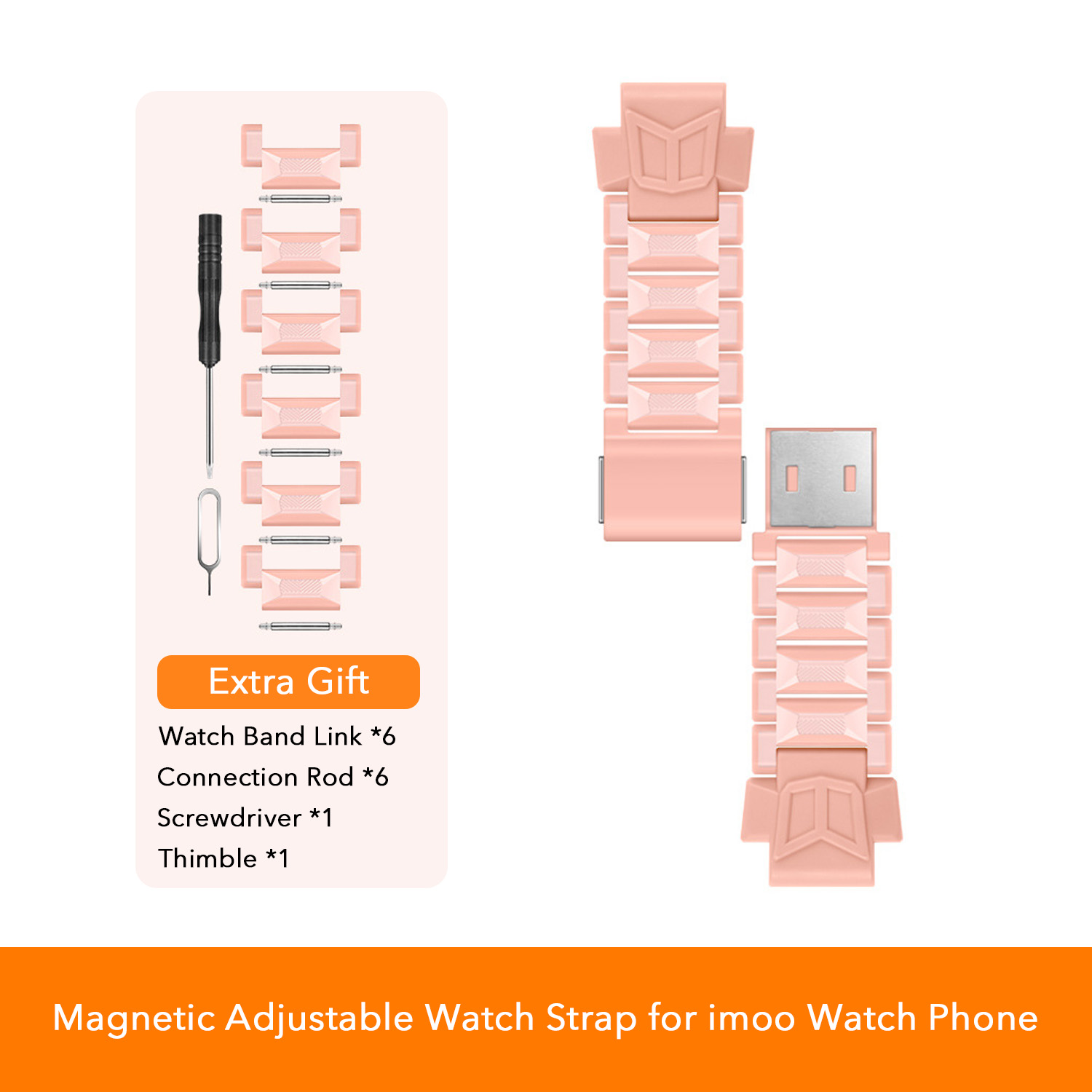 Magnetic Adjustable Watch Strap