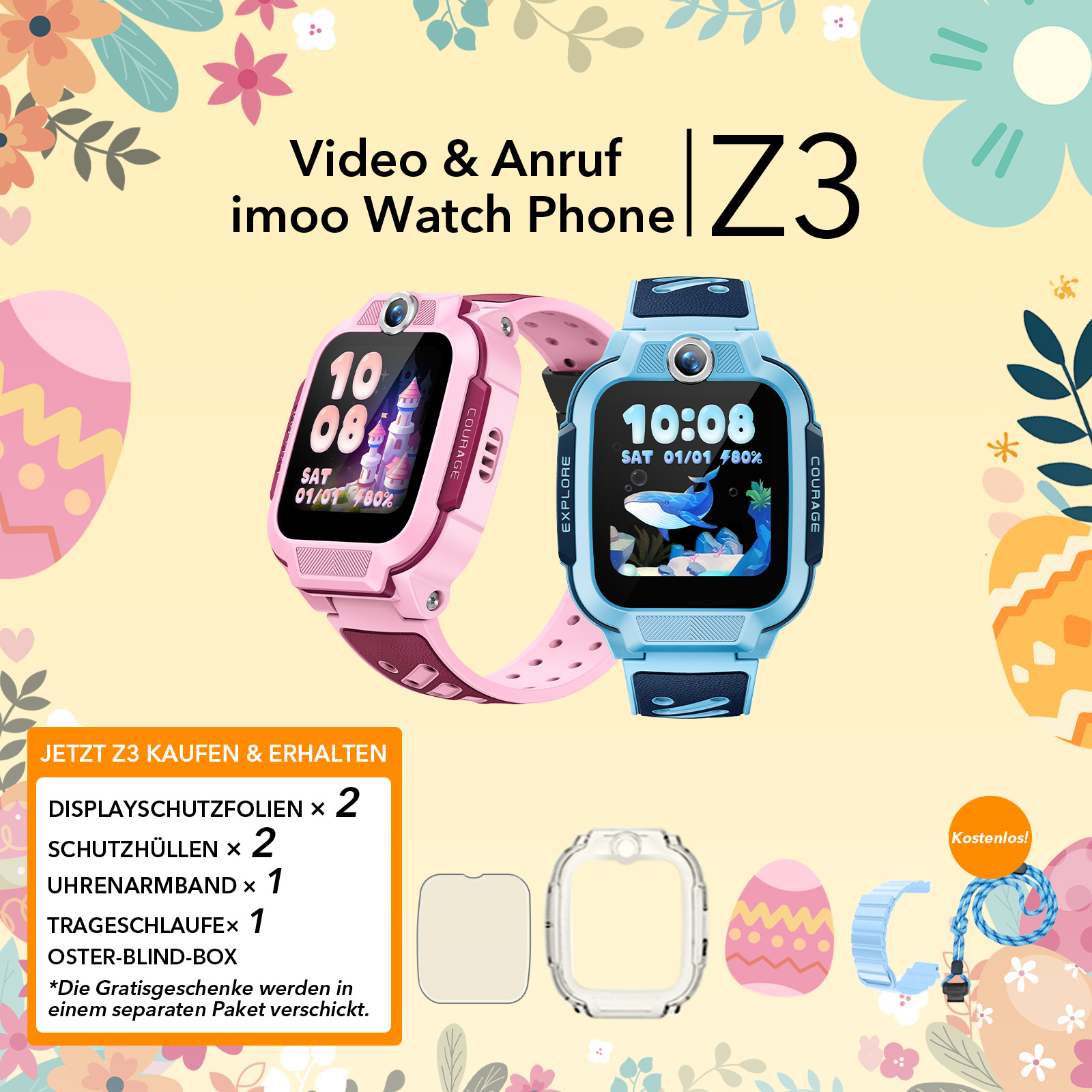 Die imoo Watch Phone Z3 – eine Smartwatch für Kinder