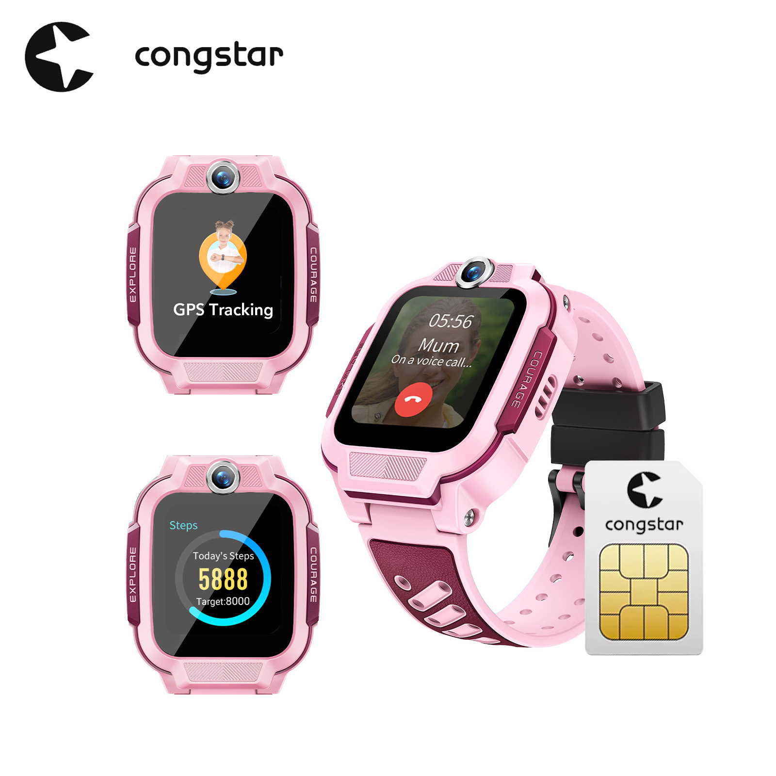 Die imoo Watch Phone Z3 – Kinder Smartwatch inkl. congstar Prepaid SIM