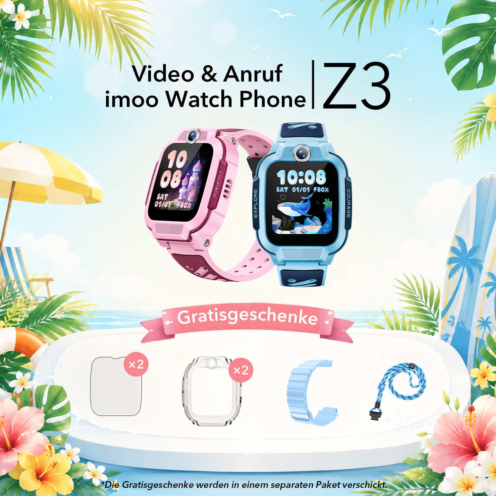 Die imoo Watch Phone Z3 – eine Smartwatch für Kinder - DE