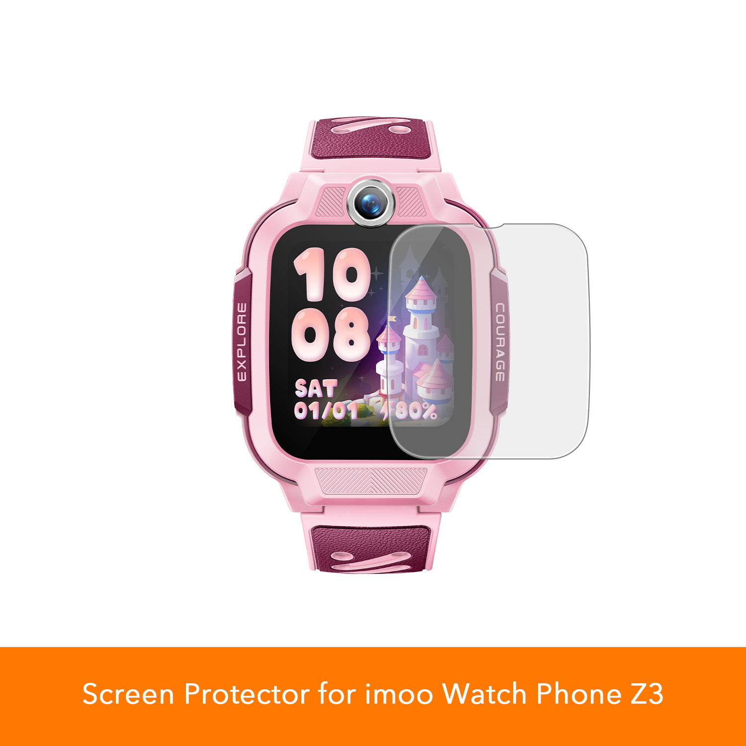 Screen Protector for imoo Watch Phone Z3【2-Pack】