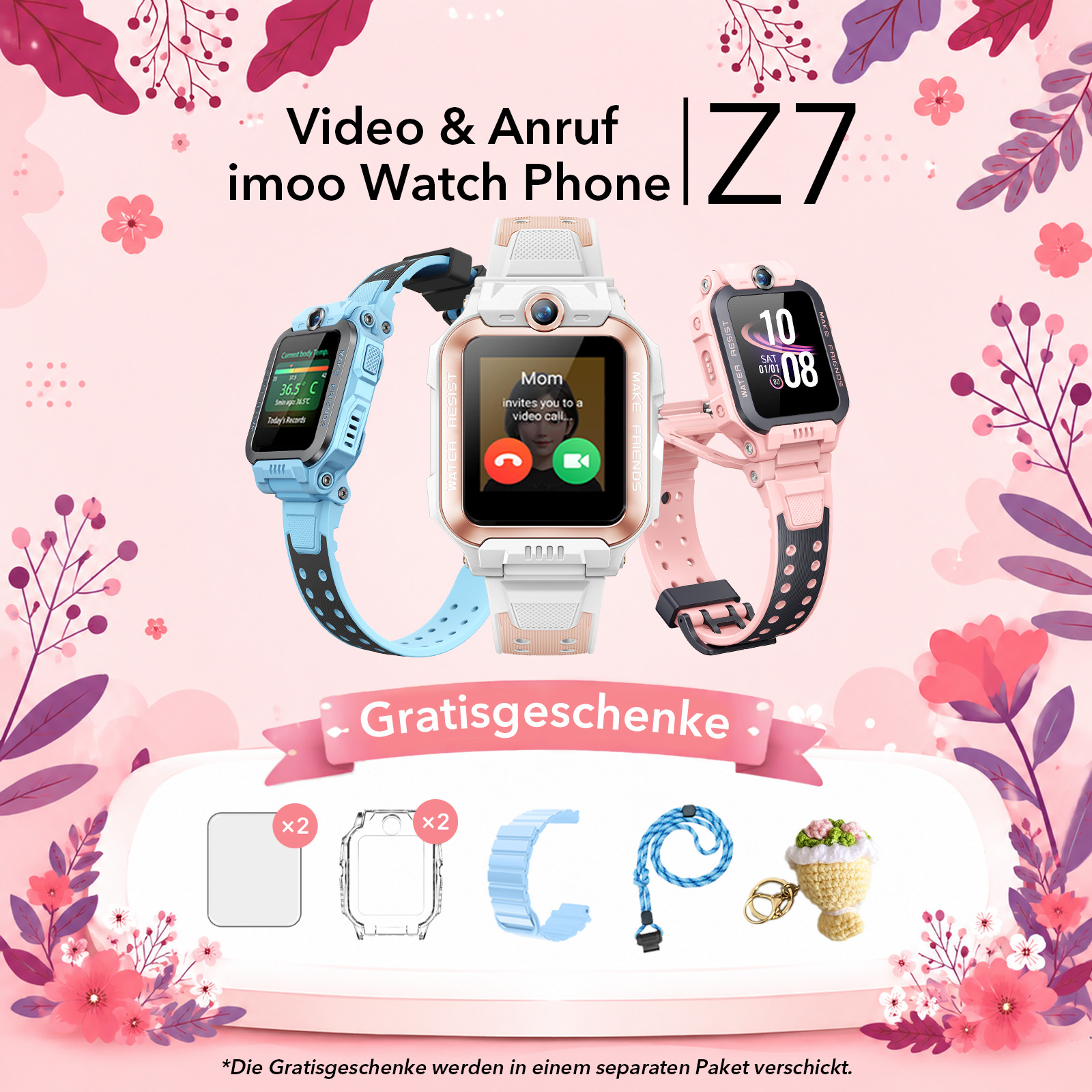 imoo Z7 Kinder-Smartwatch-Telefon – Das perfekte Geschenk für Kinder