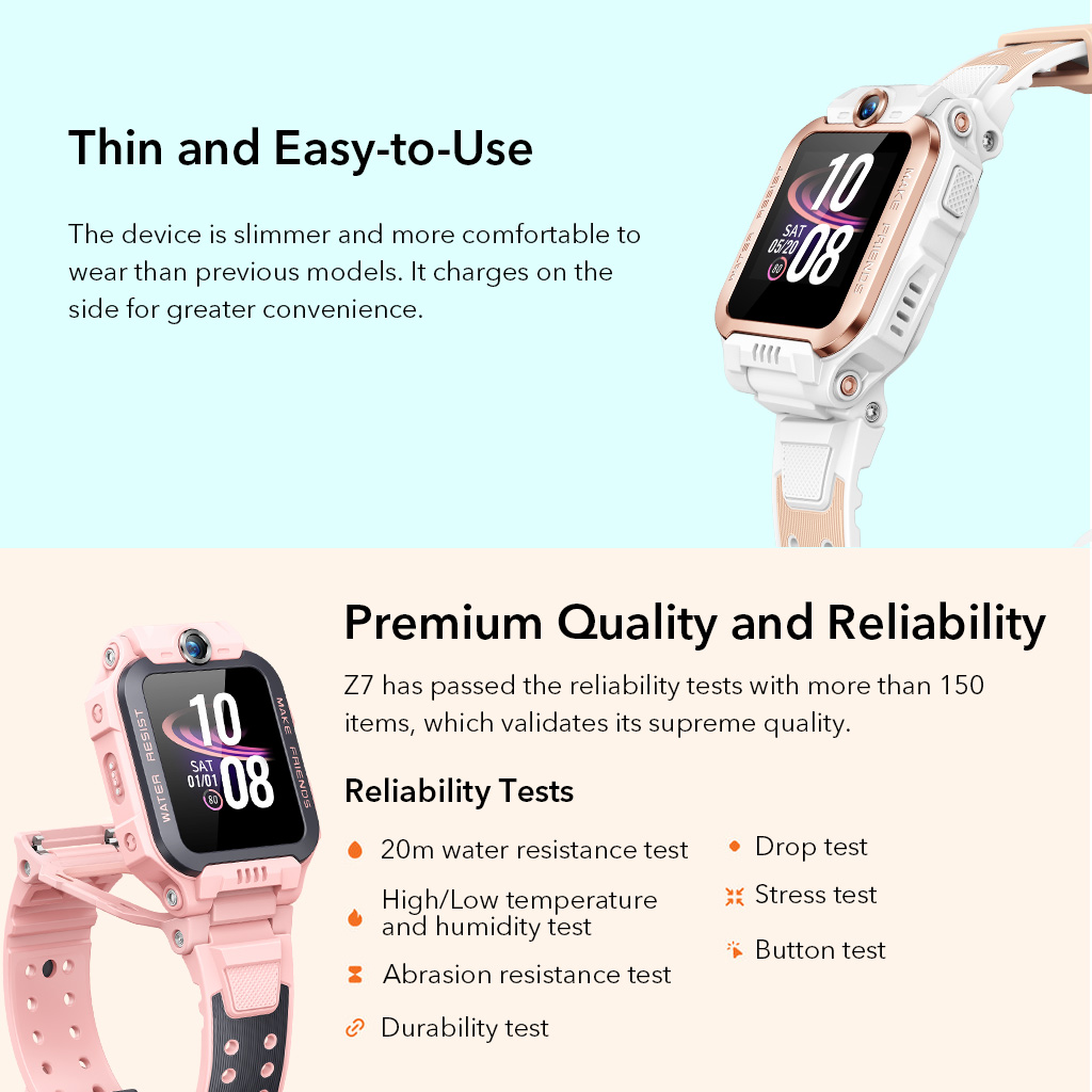 2025 New Color - imoo Z7 Kids Smart Watch Phone - Perfect Children's Gift