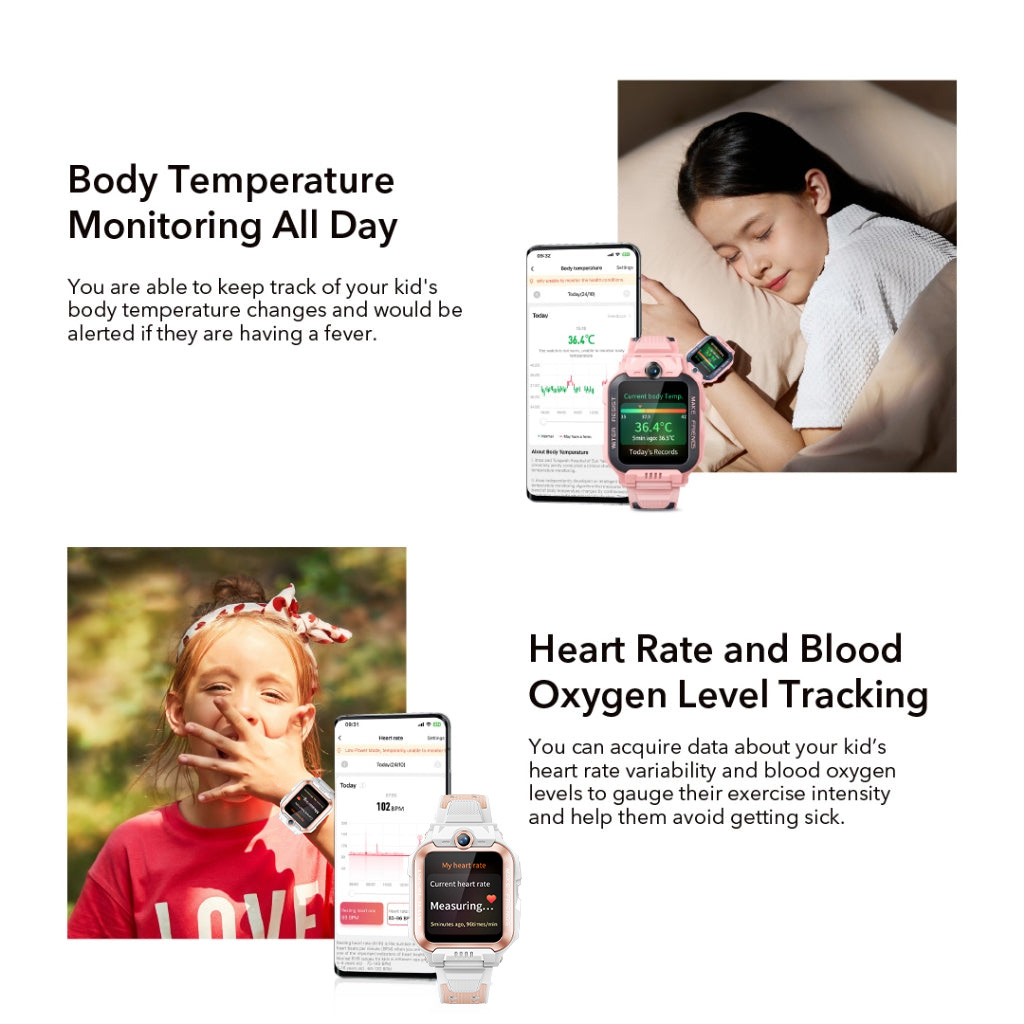 2025 New Color - imoo Z7 Kids Smart Watch Phone - Perfect Children's Gift