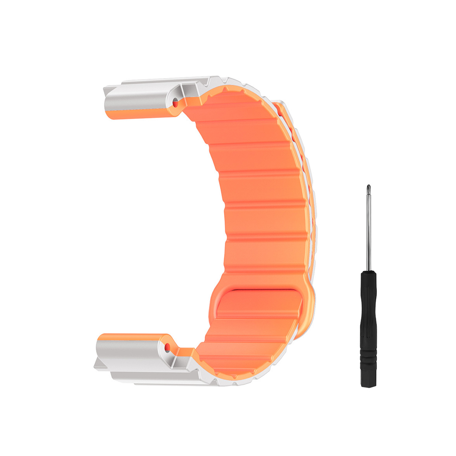 Magnetic Clasp Soft Silicone Strap for imoo Watch Phone Z1/Z6/Z7