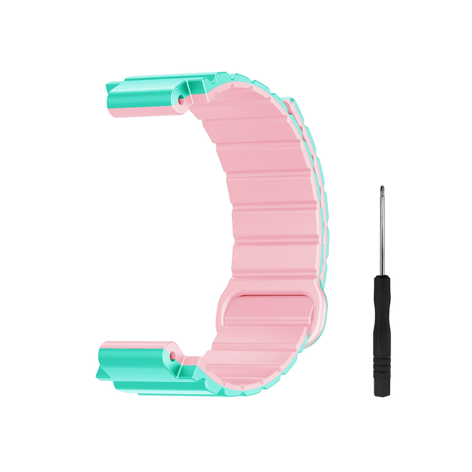 Magnetic Clasp Soft Silicone Strap for imoo Watch Phone Z1/Z6/Z7