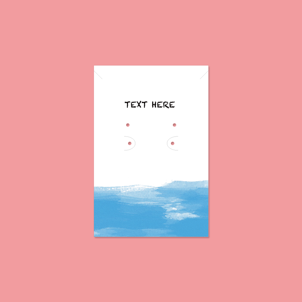 3.9”(10cm)/ 5.9”(15cm) Add Your Logo Customize Printing Cards