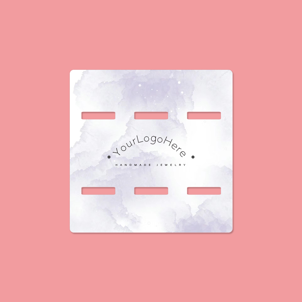 4.7”(12cm)/ 4.7”(12cm) Add Your Logo Customize Printing Cards For Bracelet 