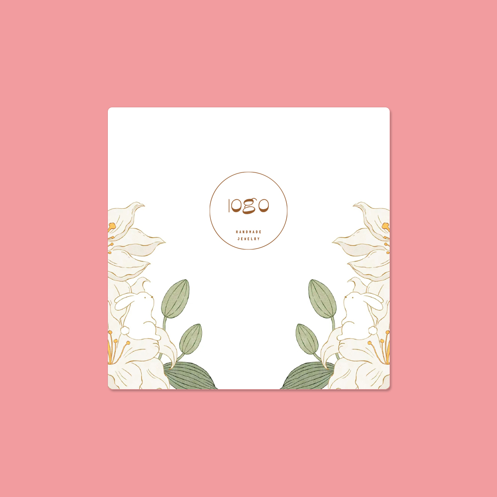 5.1”(13cm)/ 5.1”(13cm) Add Your Logo Blank Customize Printing Cards 