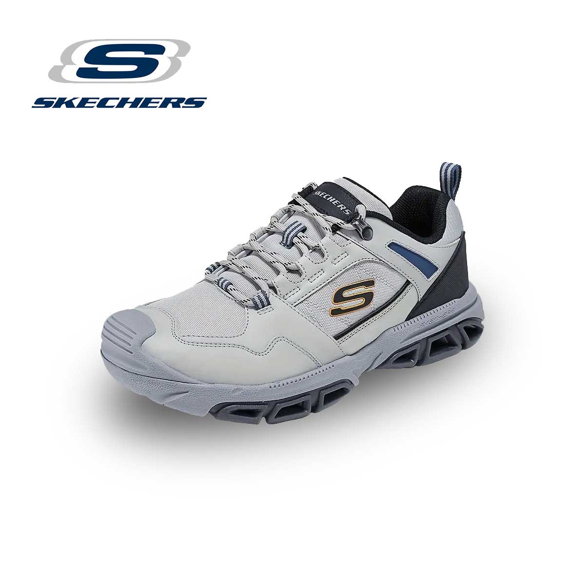 SKECHERS® sapato masculino para atividades ao ar livre, impermeável, antiderrapante