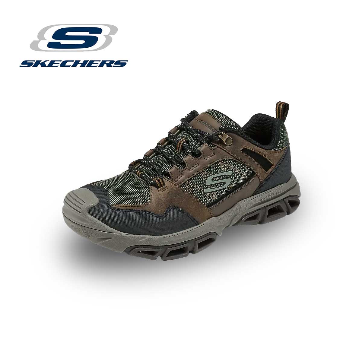 SKECHERS® sapato masculino para atividades ao ar livre, impermeável, antiderrapante