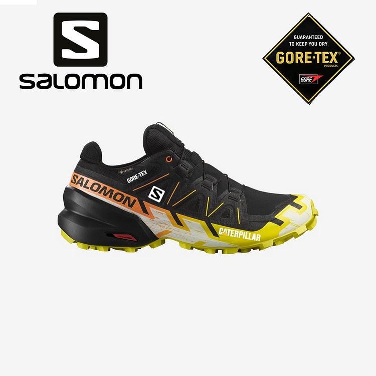 Salomon® e CAT® produzem calçados de caminhada impermeáveis ​​e respiráveis ​​para homens, ideais para atividades ao ar livre e trabalho.
