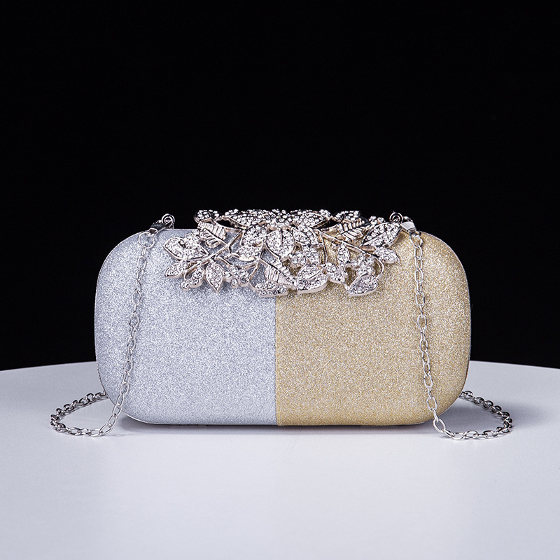 Multicolored Diamond-Encrusted Handbag