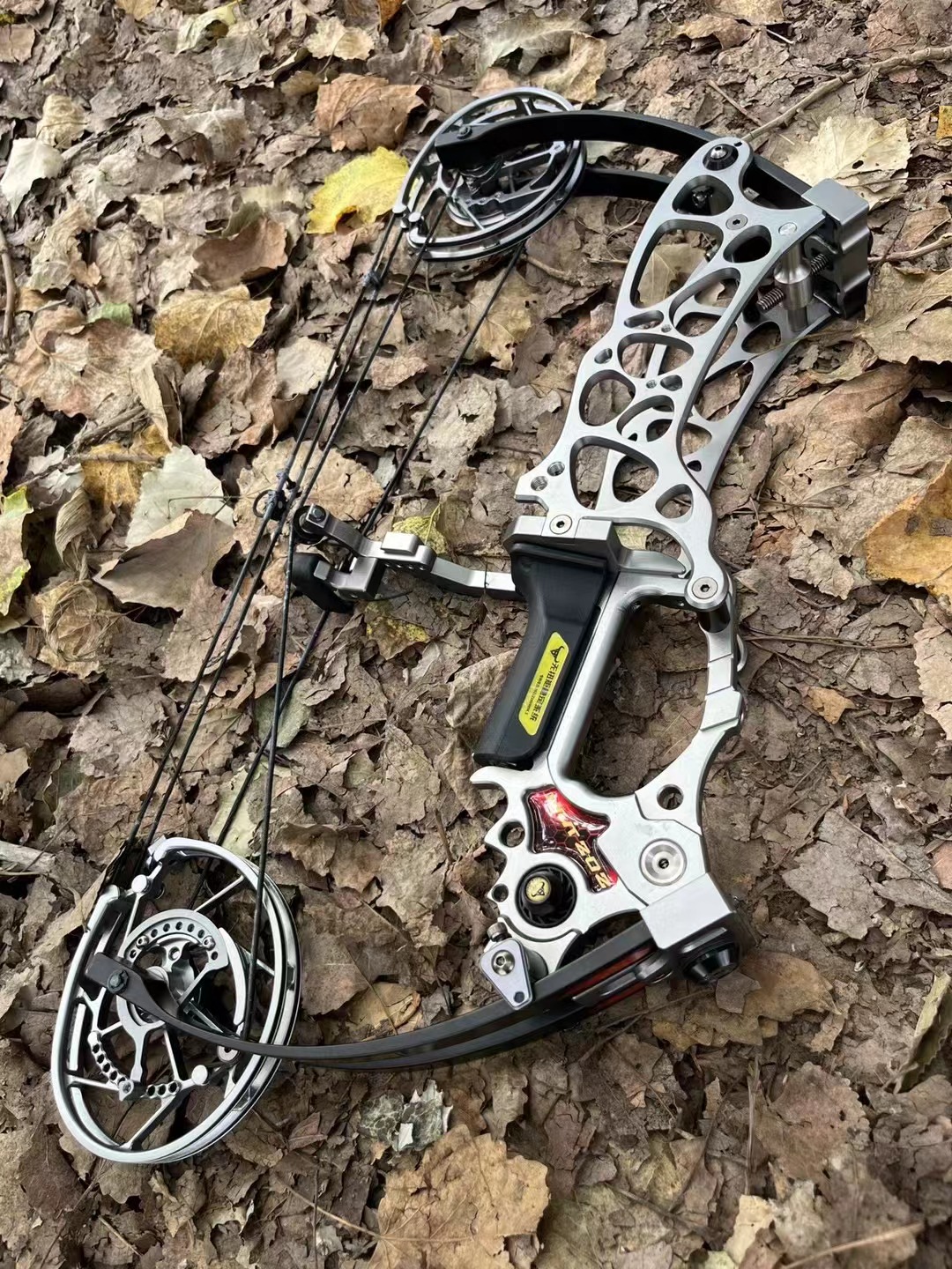 Dual Purpose Composite Steel Ball Archery Bow Short Shaft Pulley Shooting Sports Fitness Equipment