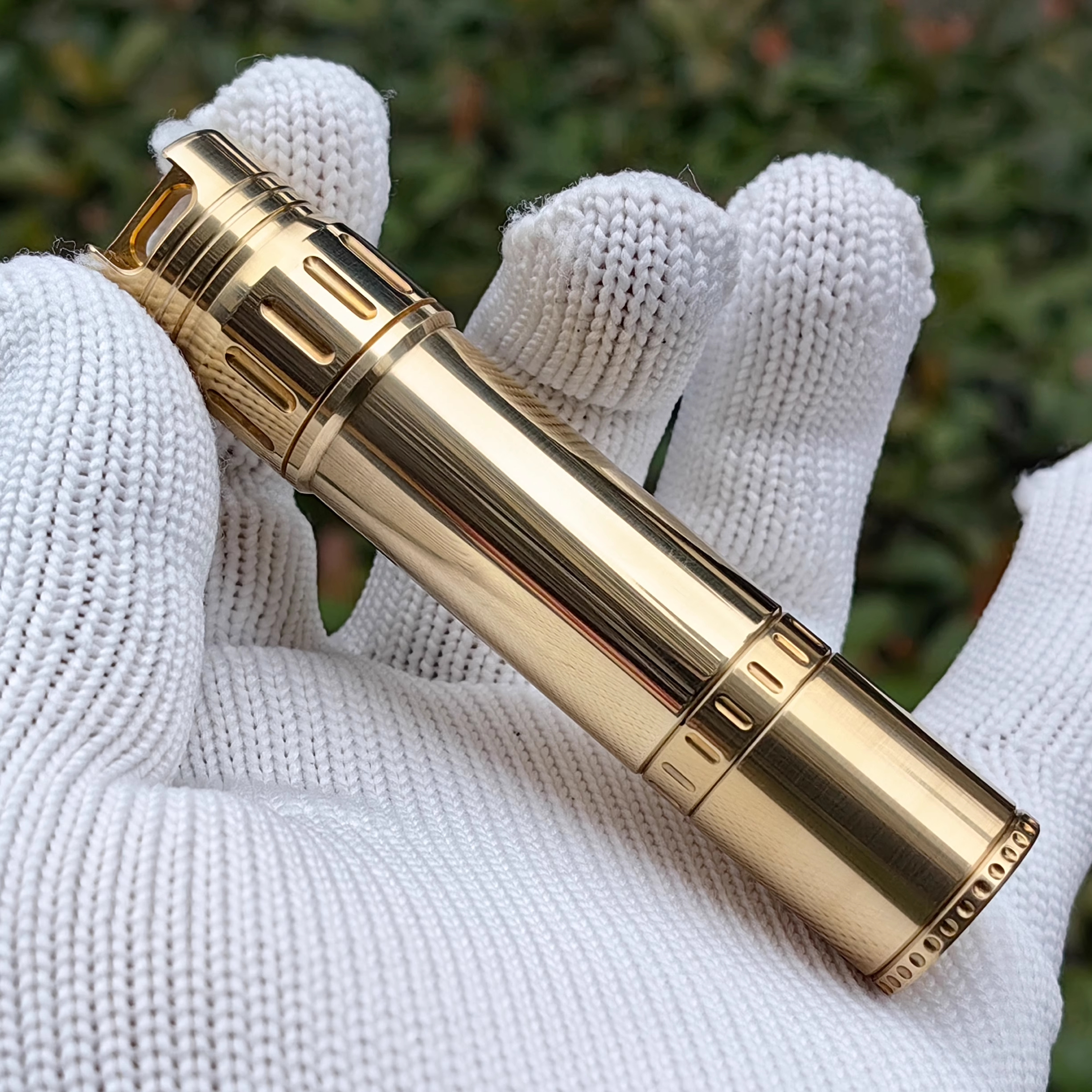 The latest limited edition lighter. Brass, stainless steel, titanium alloy