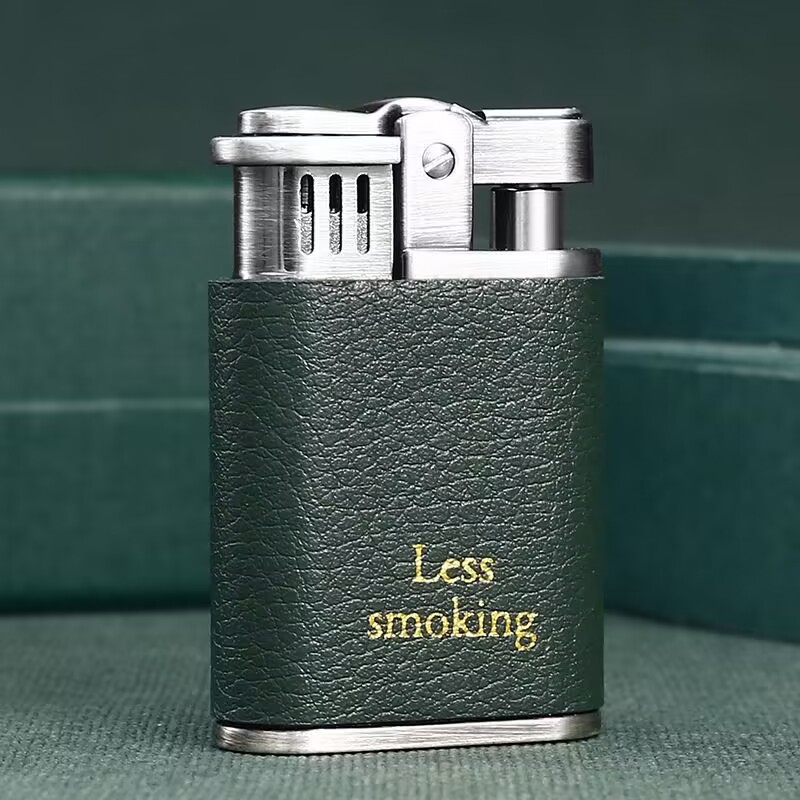 Kerosene windproof vintage nodding - press lighter