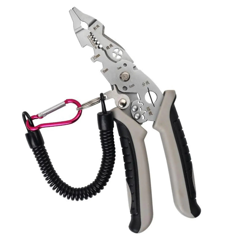 Multi-Function Professional Elbow Wire Stripper Pliers Crimping Tool